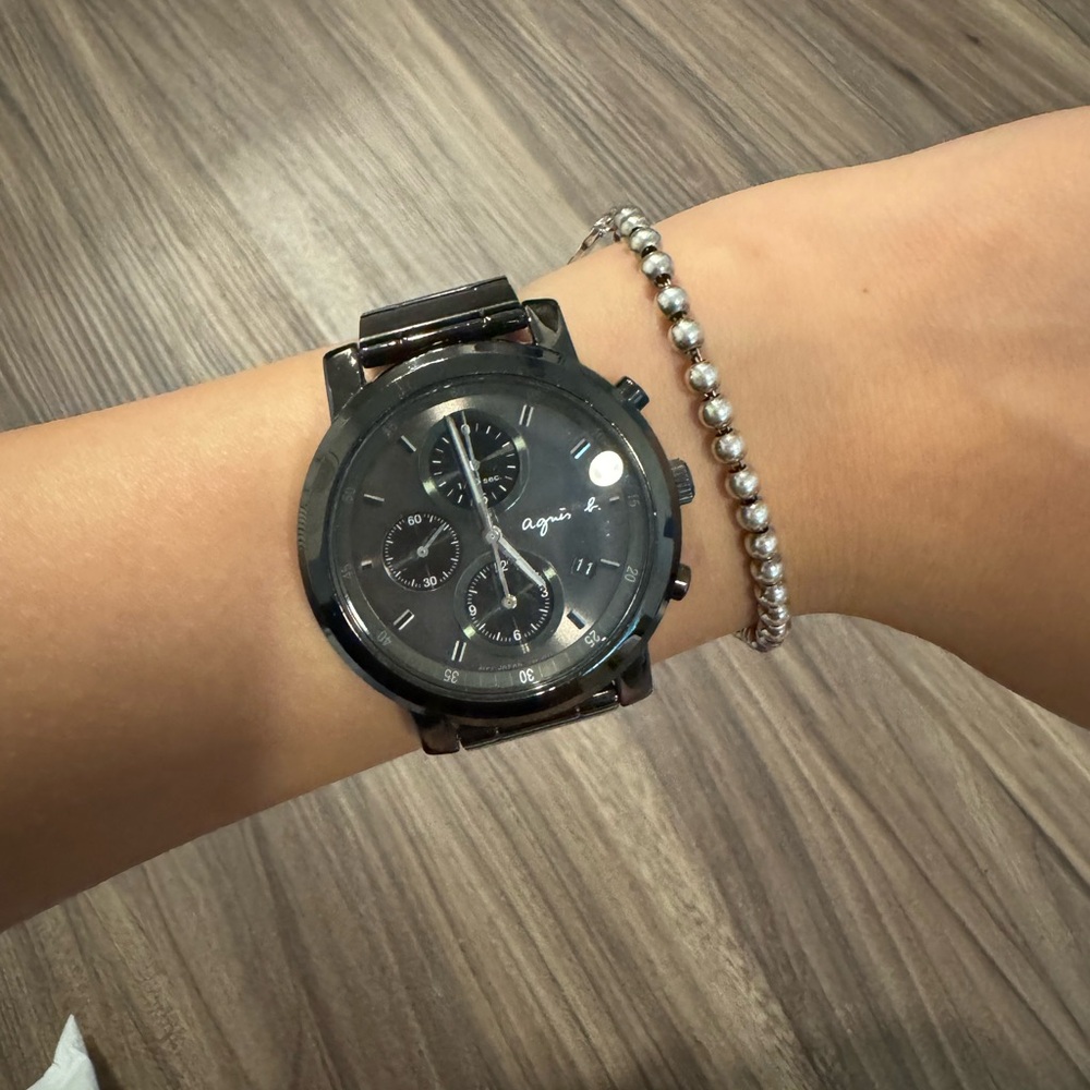 Agnes B Men’s Watch Black